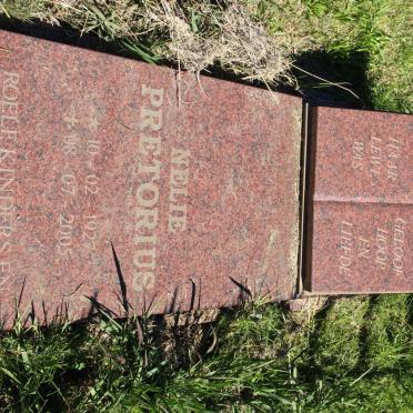 PRETORIUS Cornelia Aletta 1927-2005