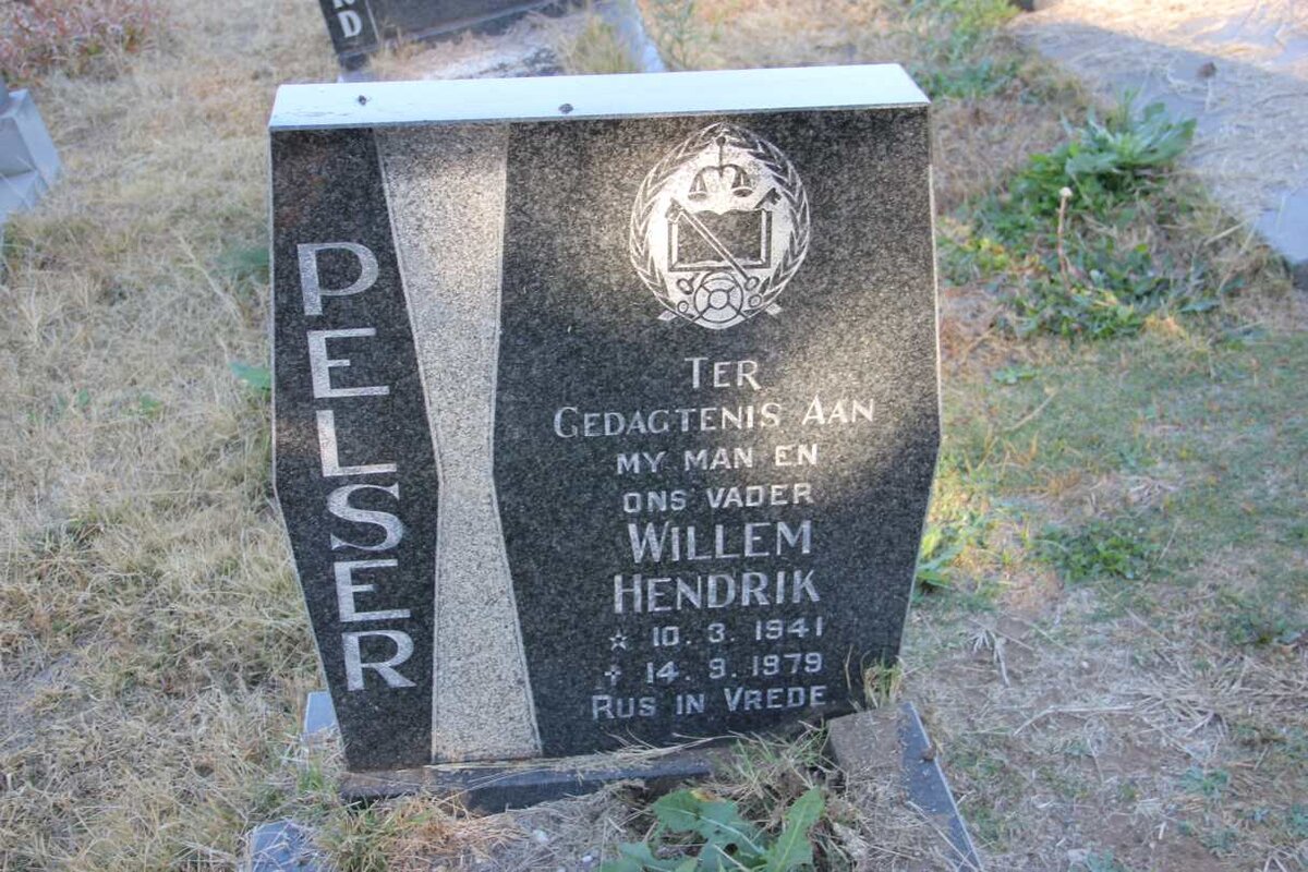 PELSER Willem Hendrik 1941-1979