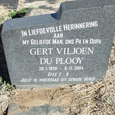 PLOOY Gert Viljoen, du 1928-2004