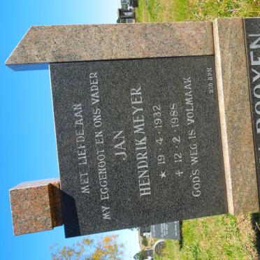 ROOYEN Jan Hendrik Meyer, van 1932-1988