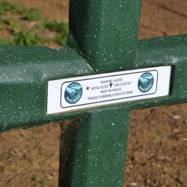 RADEBE Lucas 1973-2017