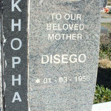 RATSHIKHOPHA Disego 1956-