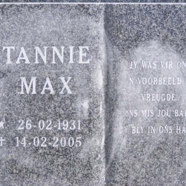 RAUTENBACH Anna 1905-1988 :: RAUTENBACH Elize 1935-2011 :: RAUTENBACH Max 1931-2005