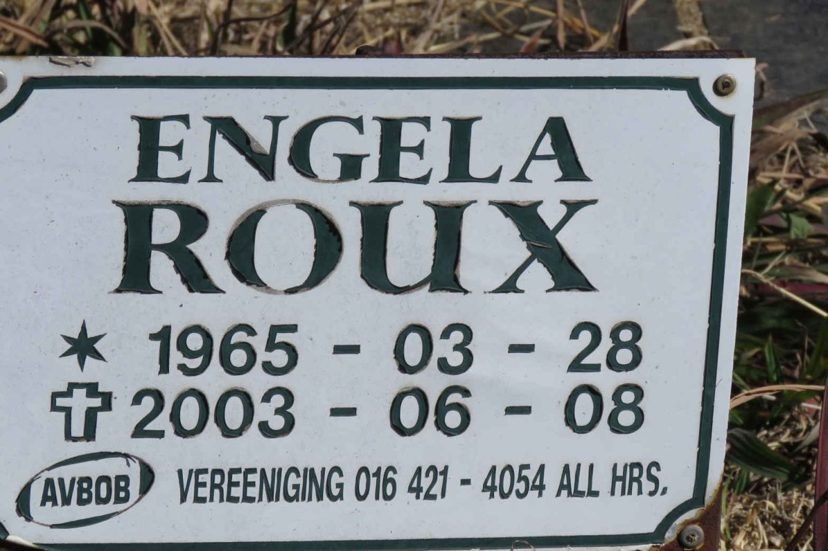 ROUX Engela 1965-2003