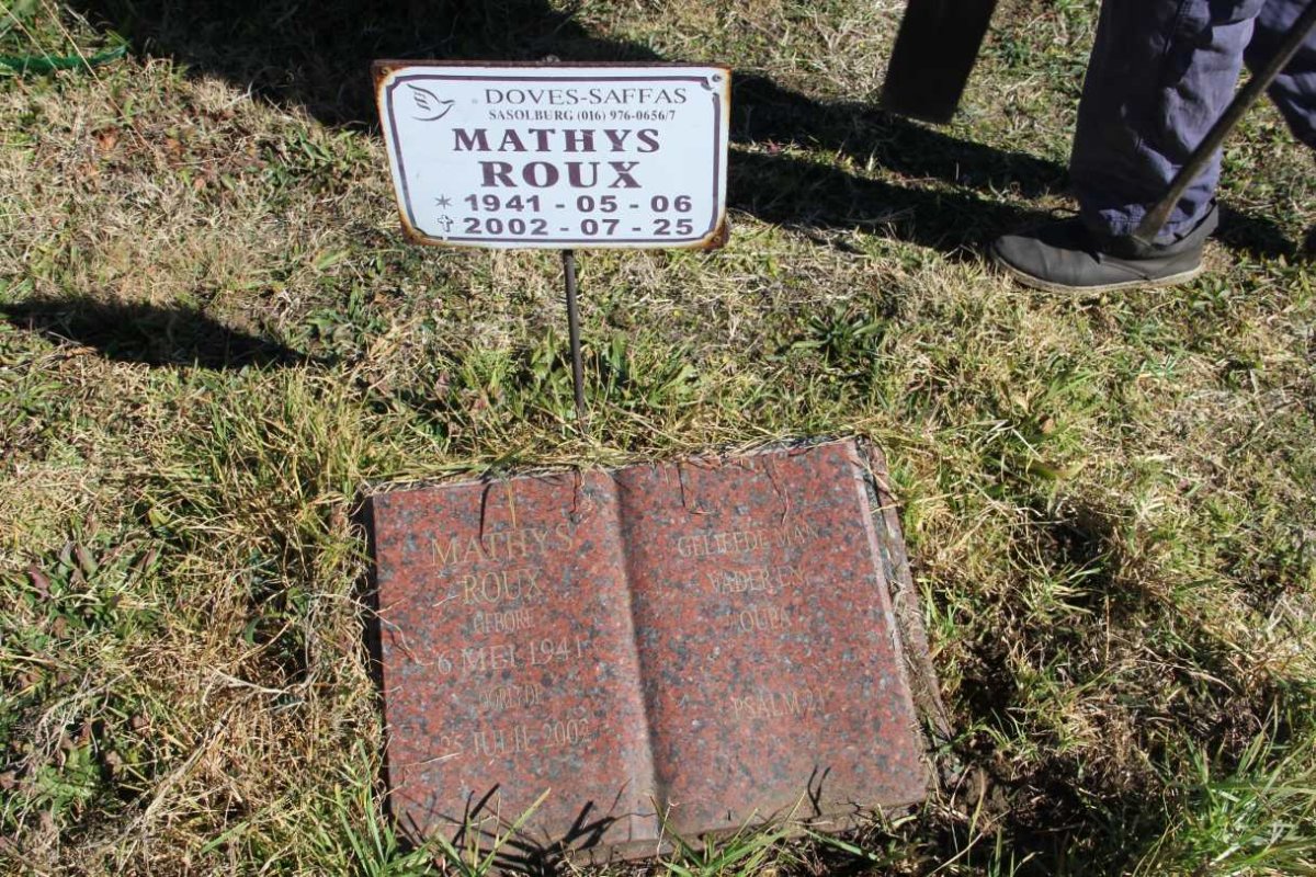 ROUX Mathys 1941-2002