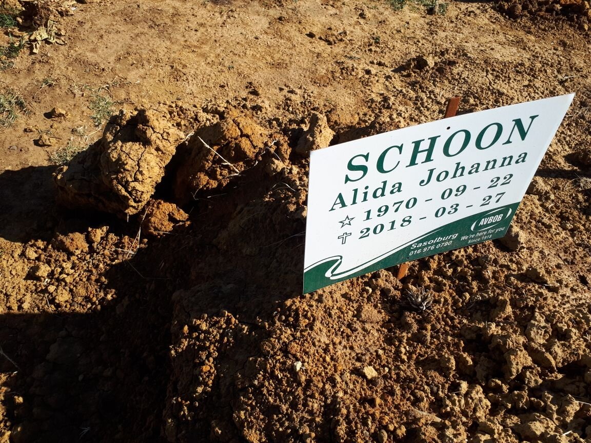 SCHOON Alida Johanna 1970-2018