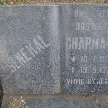 SENEKAL Charmaine 1975-1975