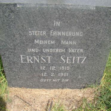 SEITZ Ernst 1910-1961