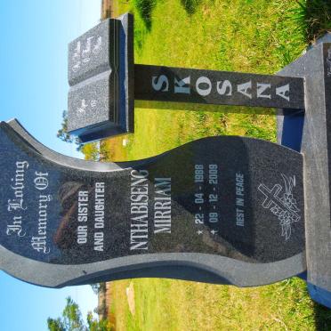 SKOSANA Nthabiseng Mirriam 1988-2009