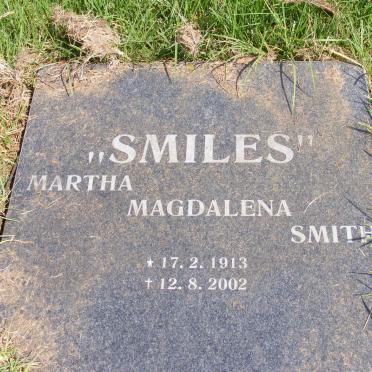 SMITH Martha Magdalena 1913-2002