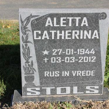 STOLS Aletta Catherina 1944-2012