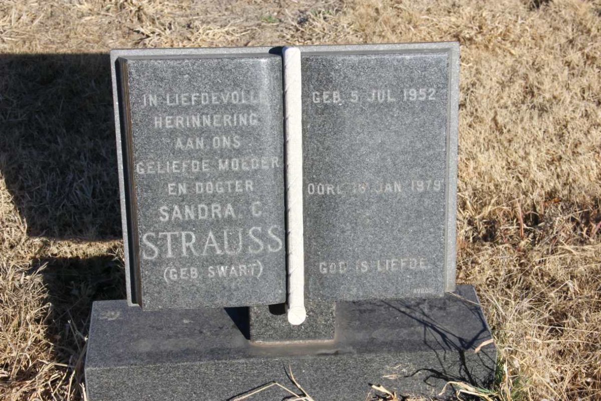 STRAUSS Sandra C. SWART 1952-1979