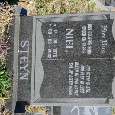 STEYN Niel 1976-2002