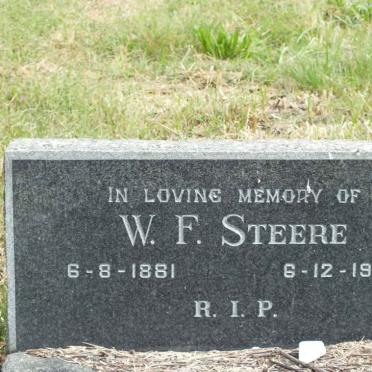 STEERE W.F. 1881-1965
