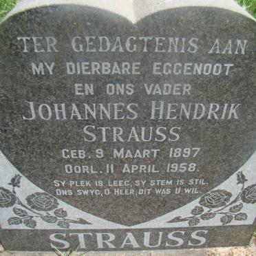 STRAUSS Johannes Hendrik 1897-1958