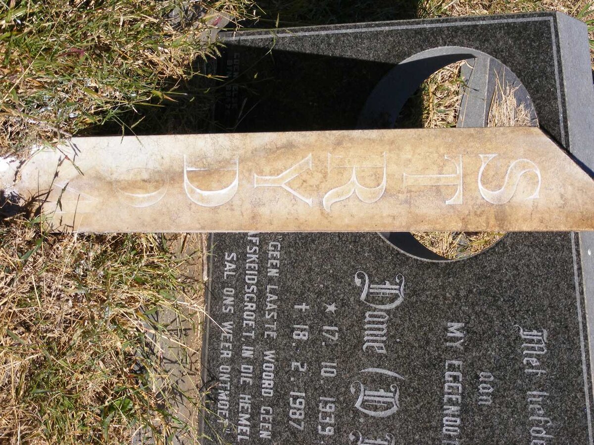 FARO Andries 1952-2002