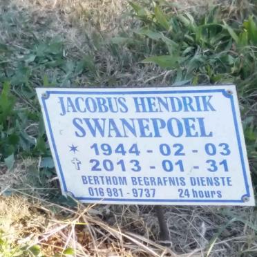 SWANEPOEL Jacobus Hendrik 1944-2013