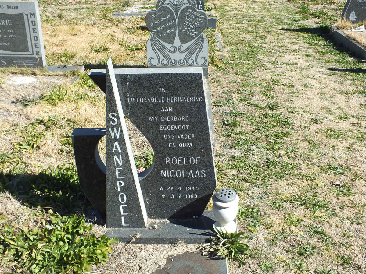 SWANEPOEL Roelof Nicolaas 1940-1989