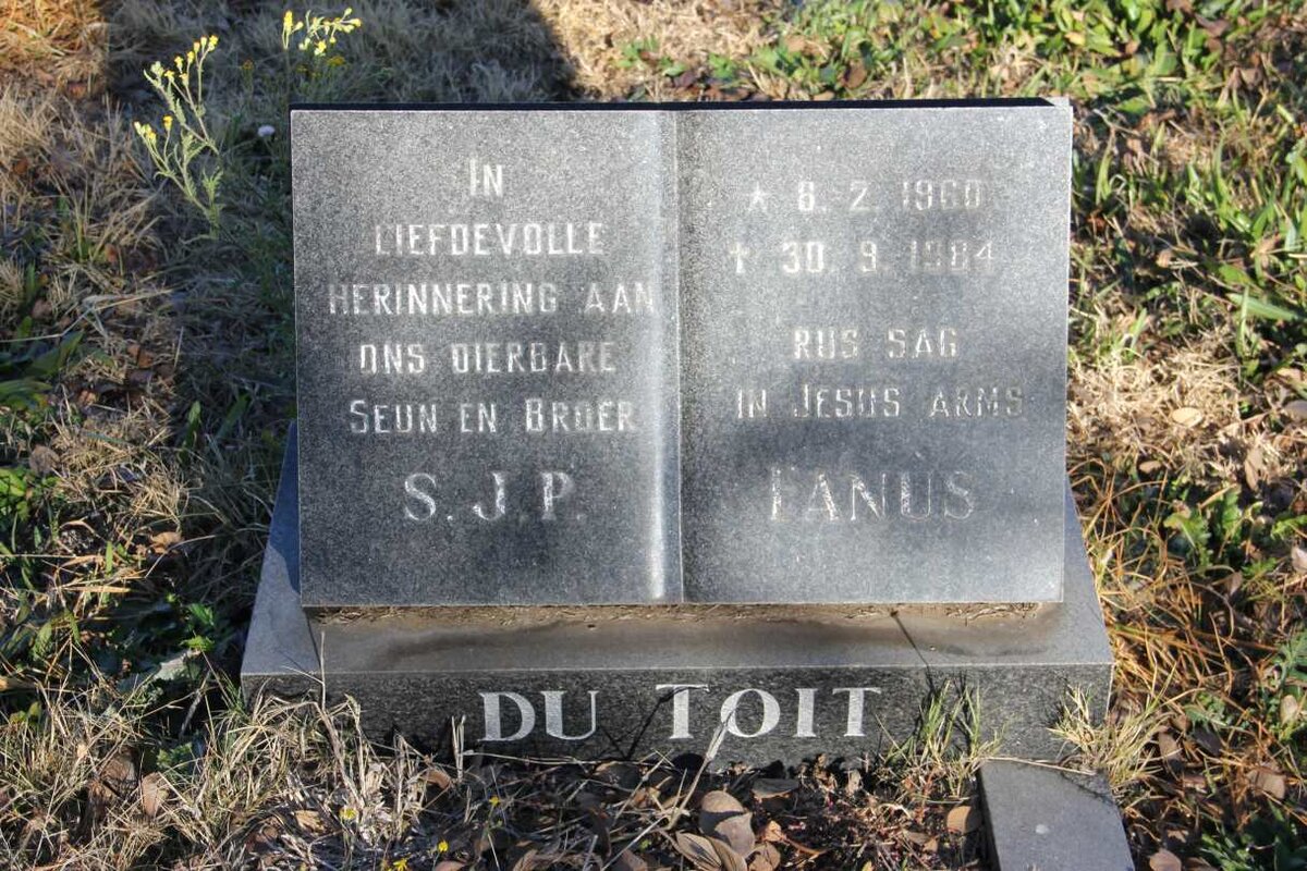 TOIT S.J.P., du 1960-1984