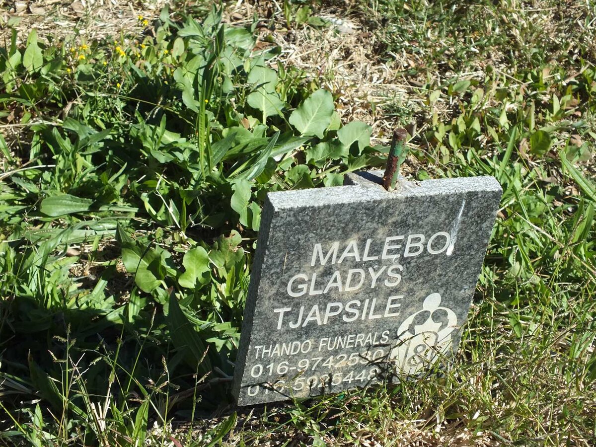 TJAPSILE Malebo Gladys