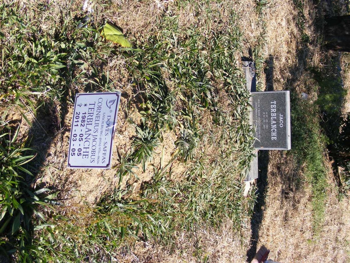 TERBLANCHE Cornelius Jacobus 1982-2011