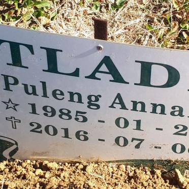 TLADI Puleng Annah 1985-2016