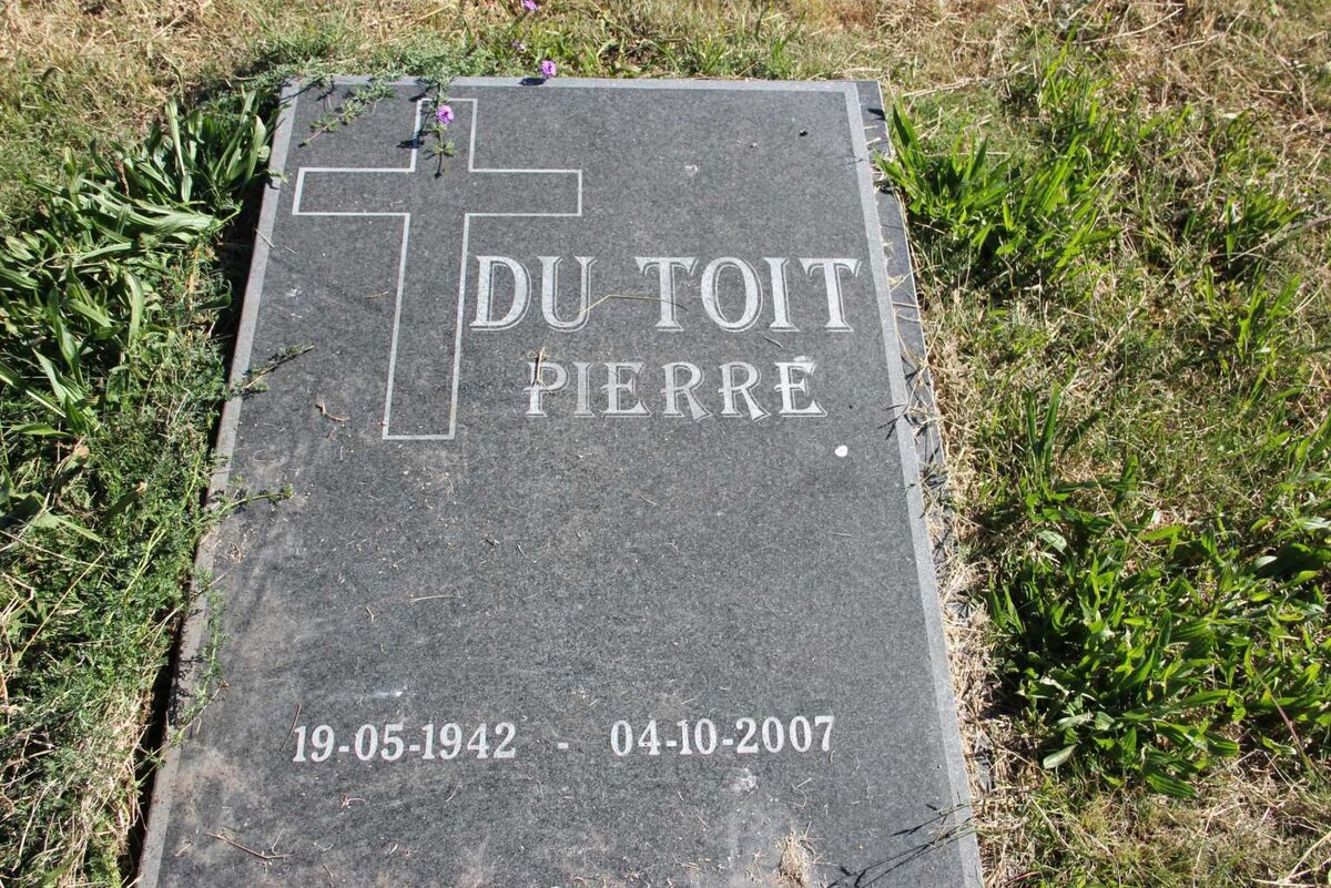 TOIT Pierré, du 1942-2007