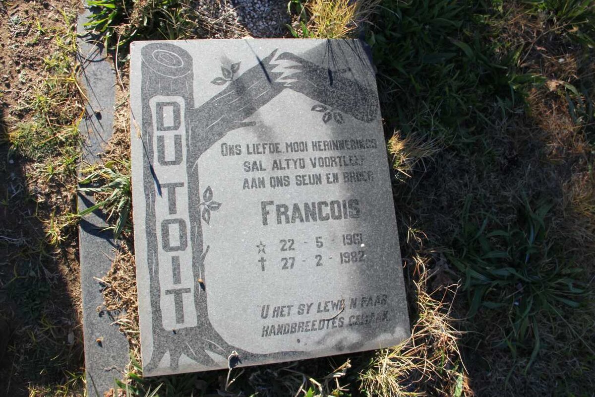 TOIT Francois, du 1961-1982