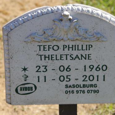 THELETSANE Tefo Phillip 1960-2011
