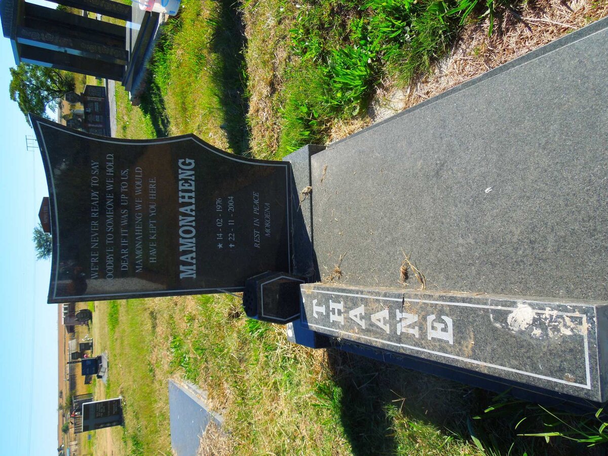 THAANE Mamonaheng 1976-2004