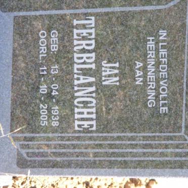 TERBLANCHE Jan 1938-2005 &amp; Issie 1943- 