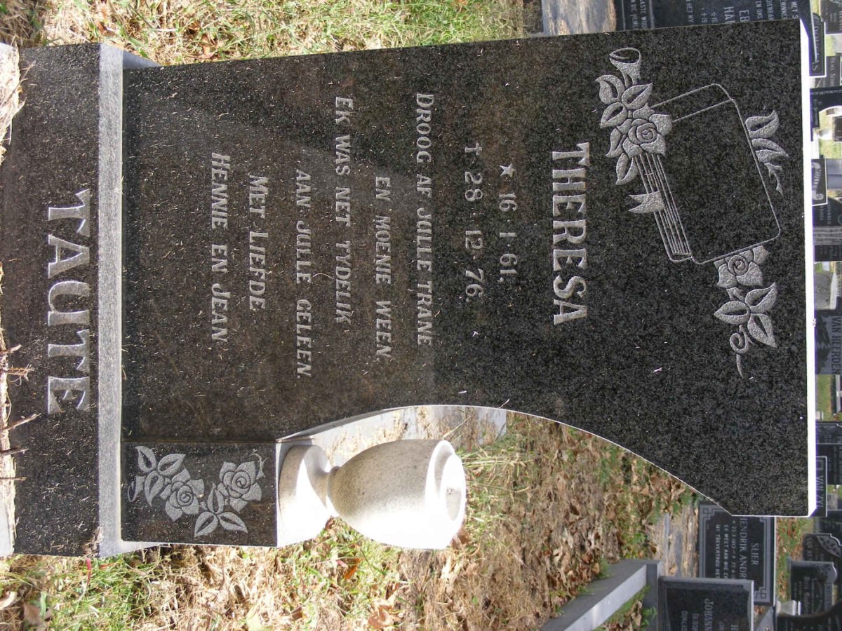 TAUTE Theresa 1961-1976