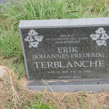 TERBLANCHE Johannes Frederik 1949-2002