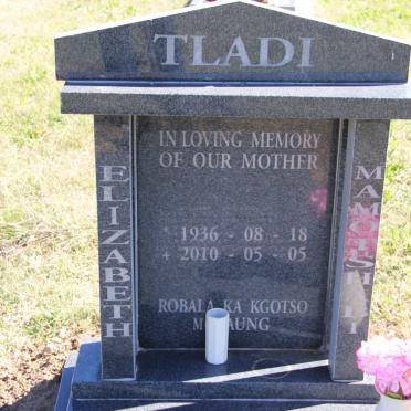 TLADI Elizabeth Mamotshabi 1936-2010