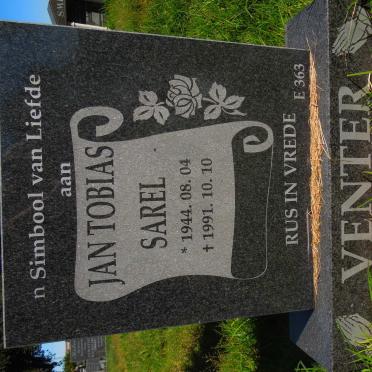 VENTER Jan Tobias Sarel 1944-1991