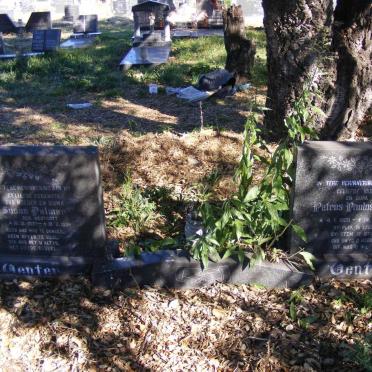 VENTER  Petrus Paulus Hugo 1920-1978 &amp; Susan Palmer WESTCOTT 1927-1974