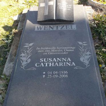WENTZEL Susanna Catharina 1936-2008