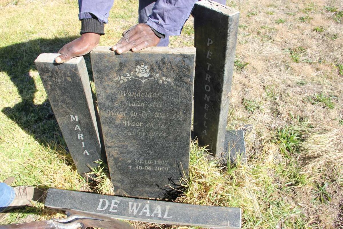 WAAL Maria Petronella, de 1907-2000