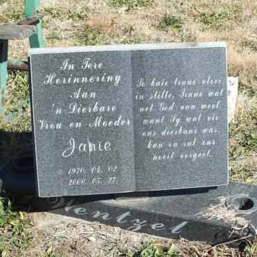 WENTZEL Janie 1970-2000
