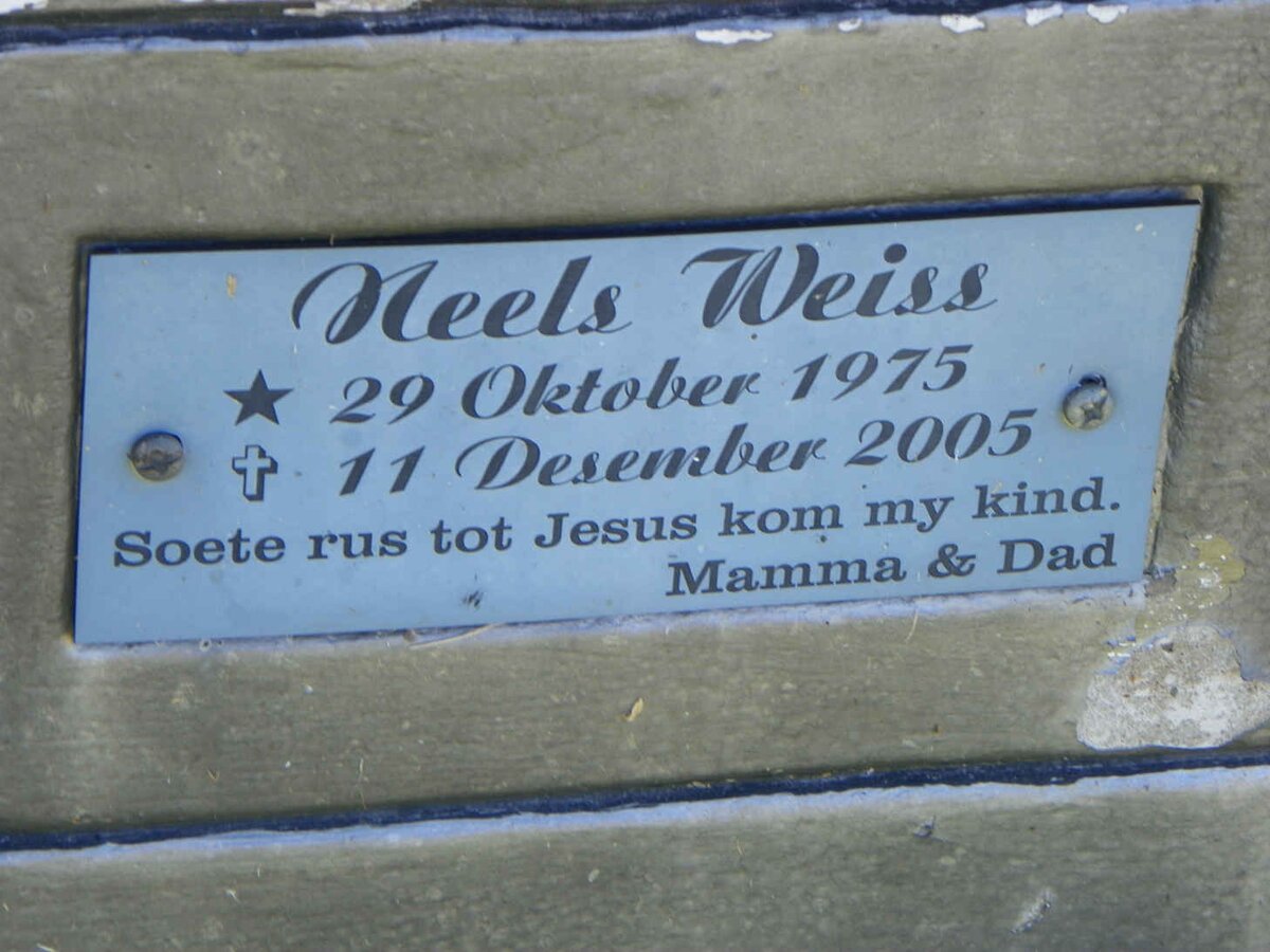 WEISS Neels 1975-2005