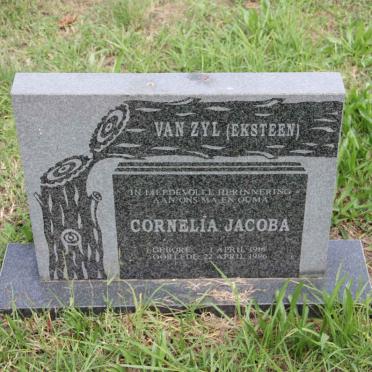 ZYL Cornelia Jacoba, van nee EKSTEEN 1916-1996
