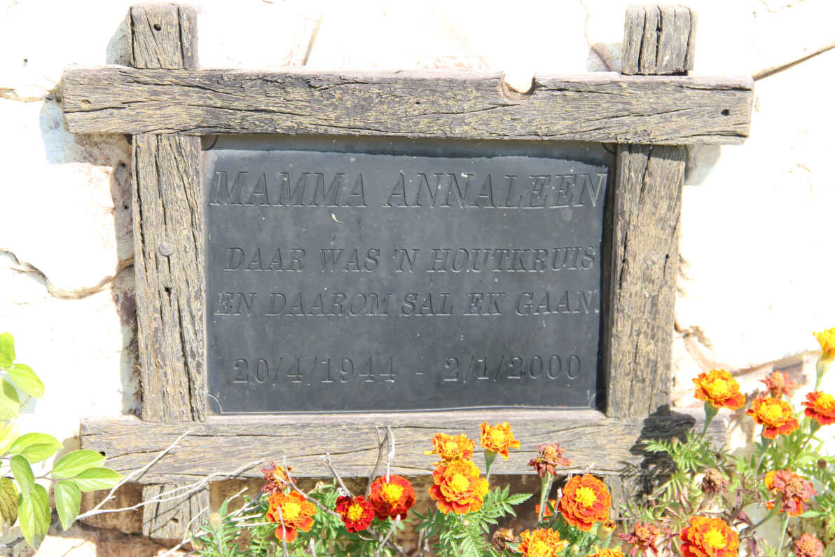 ? Annaleen 1944-2000