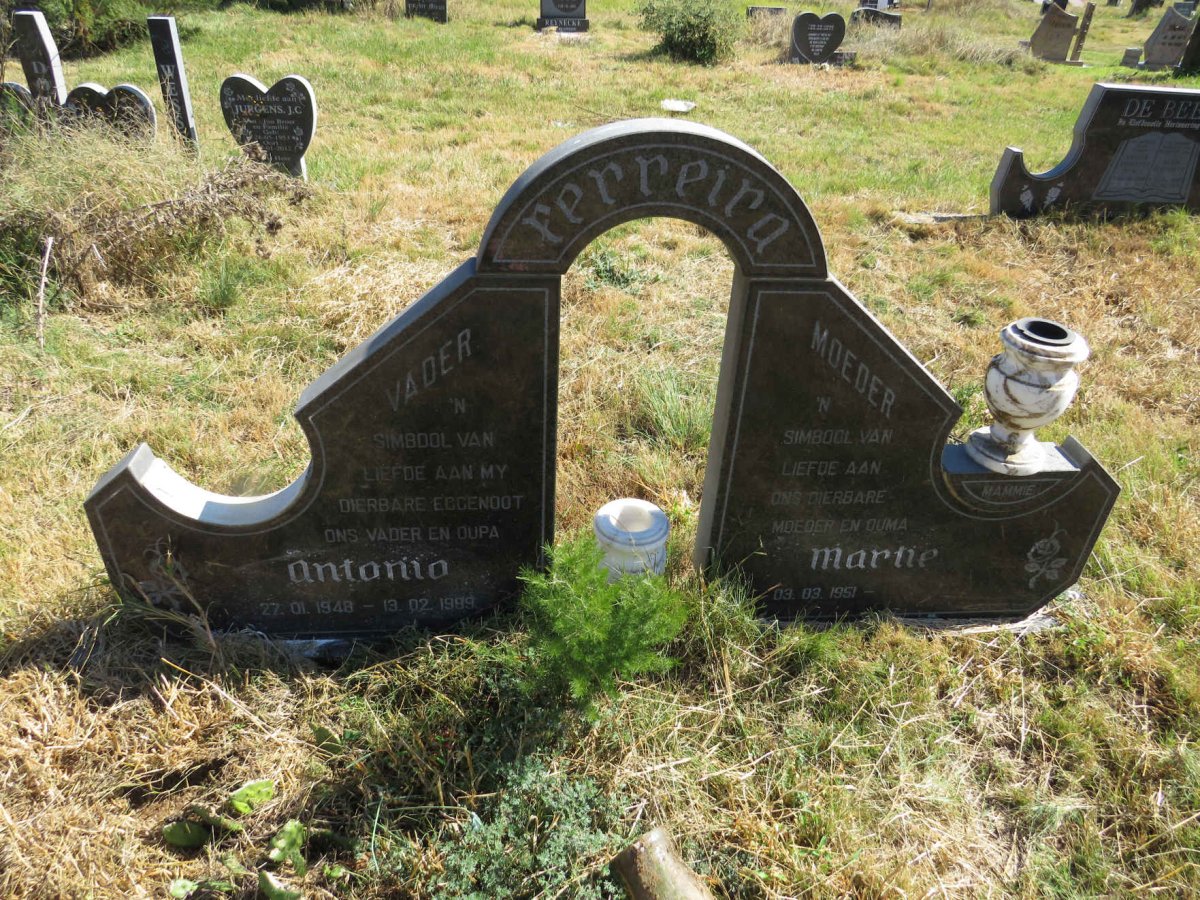 FERREIRA Antonio 1948-1999 & Martie 1951-