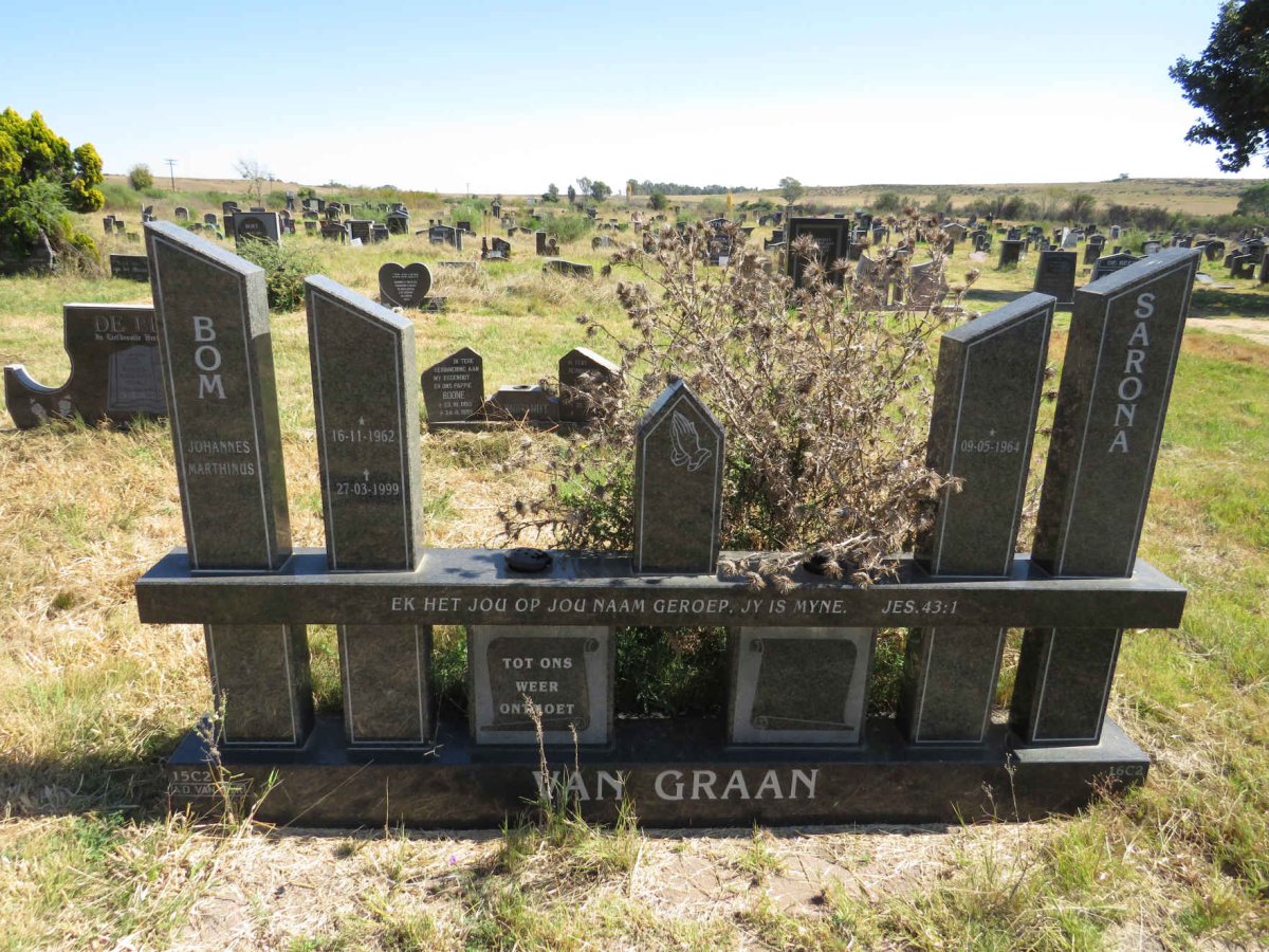 GRAAN Johannes Marthinus 1962-1999 & Sarona 1964- _1