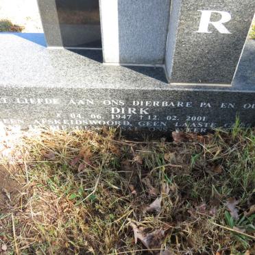 PUTTER Dirk 1947-2001 _2