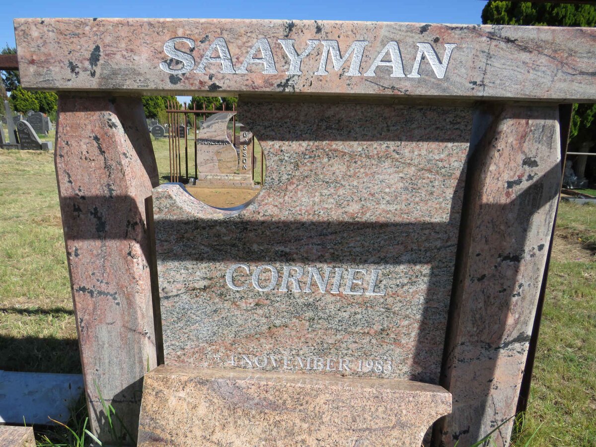 SAAYMAN Corniel 1983-2001 :: SAAYMAN Ilza 1980-2008 :: SAAYMAN C.T. 1952- _1