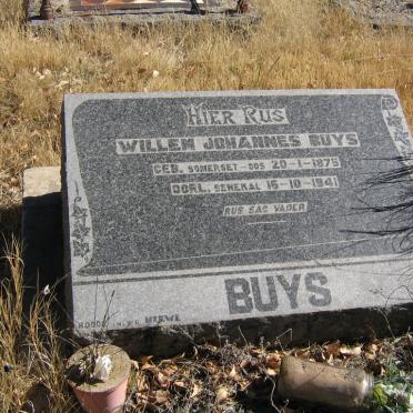 BUYS Willem Johannes 1875-1941