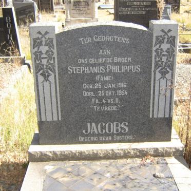JACOBS Stephanus Philippus 1916-1954