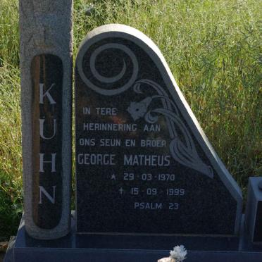 KÜHN George Matheus 1970-1999