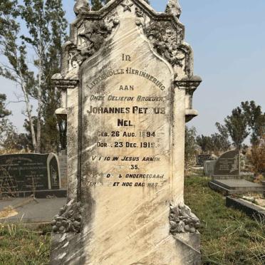 NEL Johannes Petrus 1894-1919